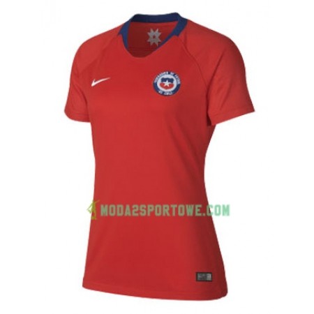 Koszulka Chile Domowe Stroje Piłkarskie Mistrzostwa świata kobiet 2019 Krótki Rękaw